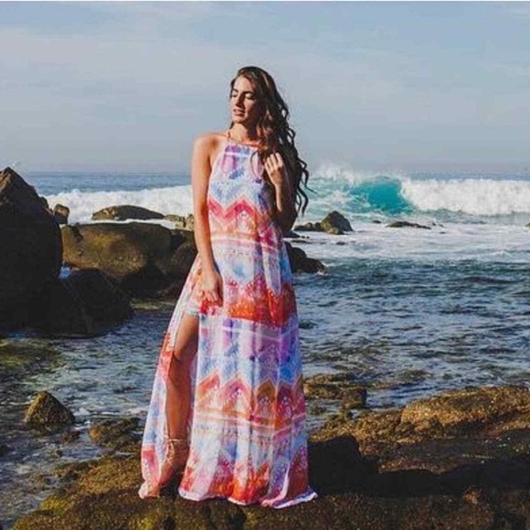 Show Me Your Mumu Bronte Maxi Dress Size Small - Picture 8 of 9